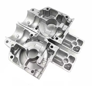 Plaque de support à base unique en alliage d'aluminium A356 robuste, moulage basse pression