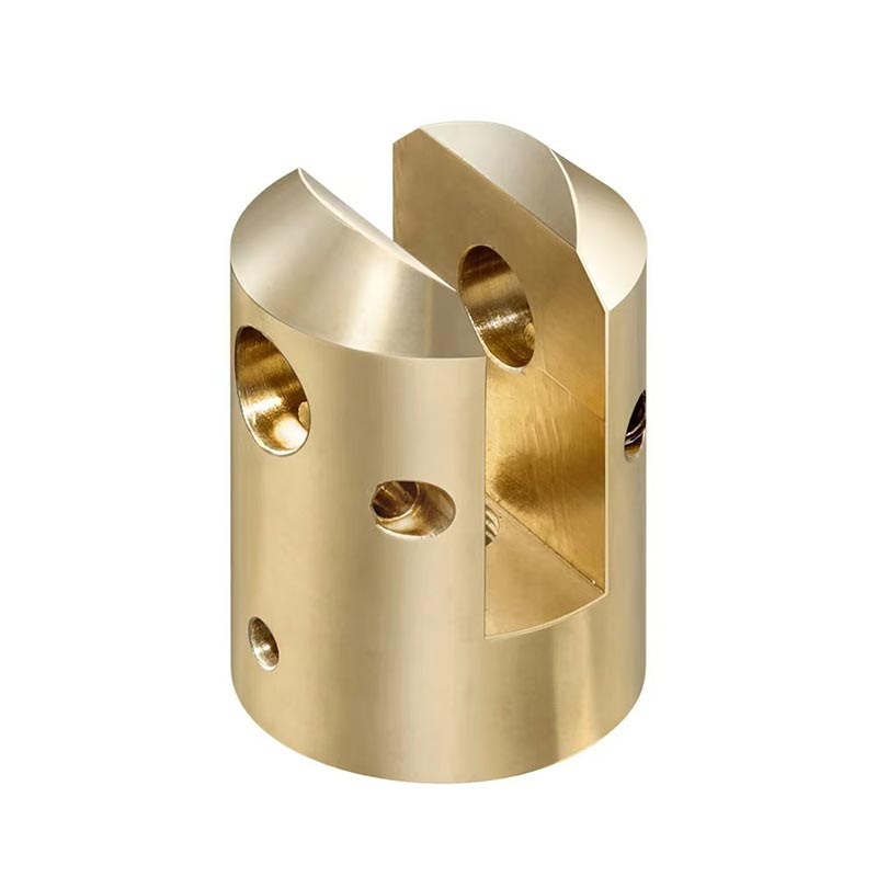 Pièces en laiton d'usinage CNC tournant la précision